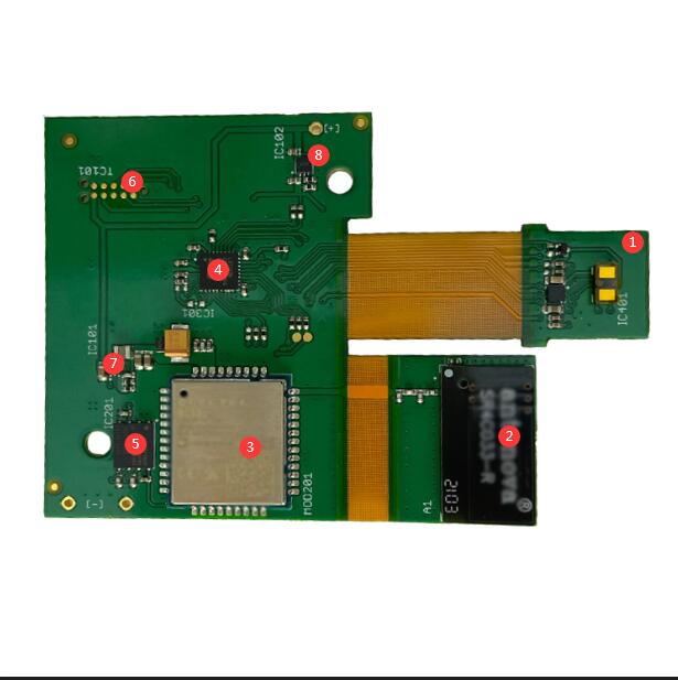 Wireless connection liquid level detector
