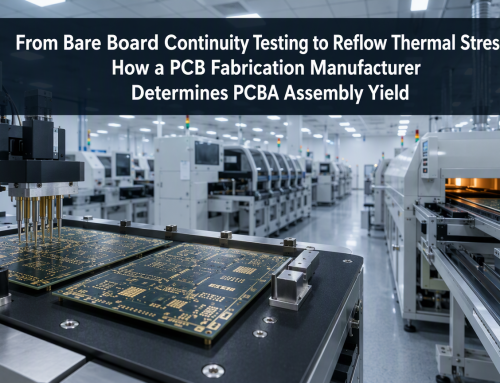 From Bare Board Continuity Testing to Reflow Thermal Stress: How a PCB Fabrication Manufacturer Determines PCBA Assembly Yield